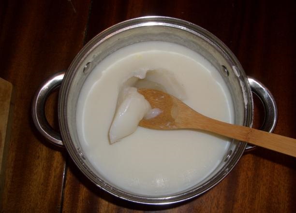 фото геля для стирки из кальцинированной соды и мыла, сделанного в домашних условиях